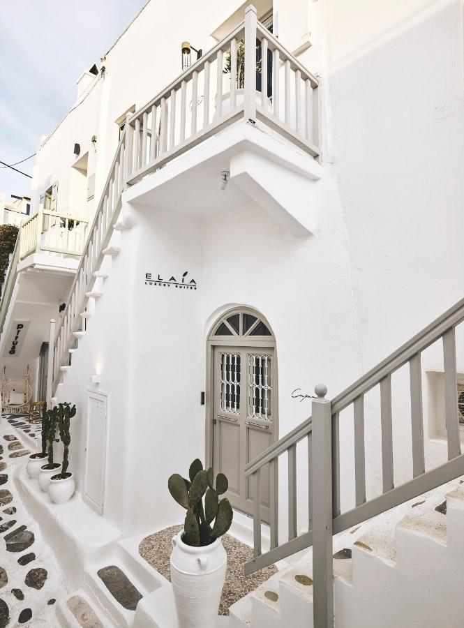 Elaia Luxury Suites Mykonos Mykonos Town Екстер'єр фото