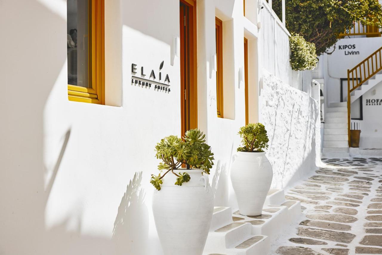 Elaia Luxury Suites Mykonos Mykonos Town Екстер'єр фото