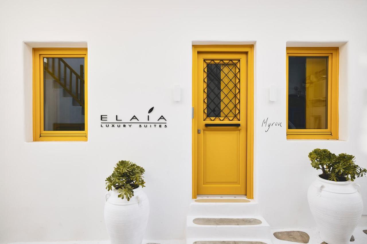 Elaia Luxury Suites Mykonos Mykonos Town Екстер'єр фото