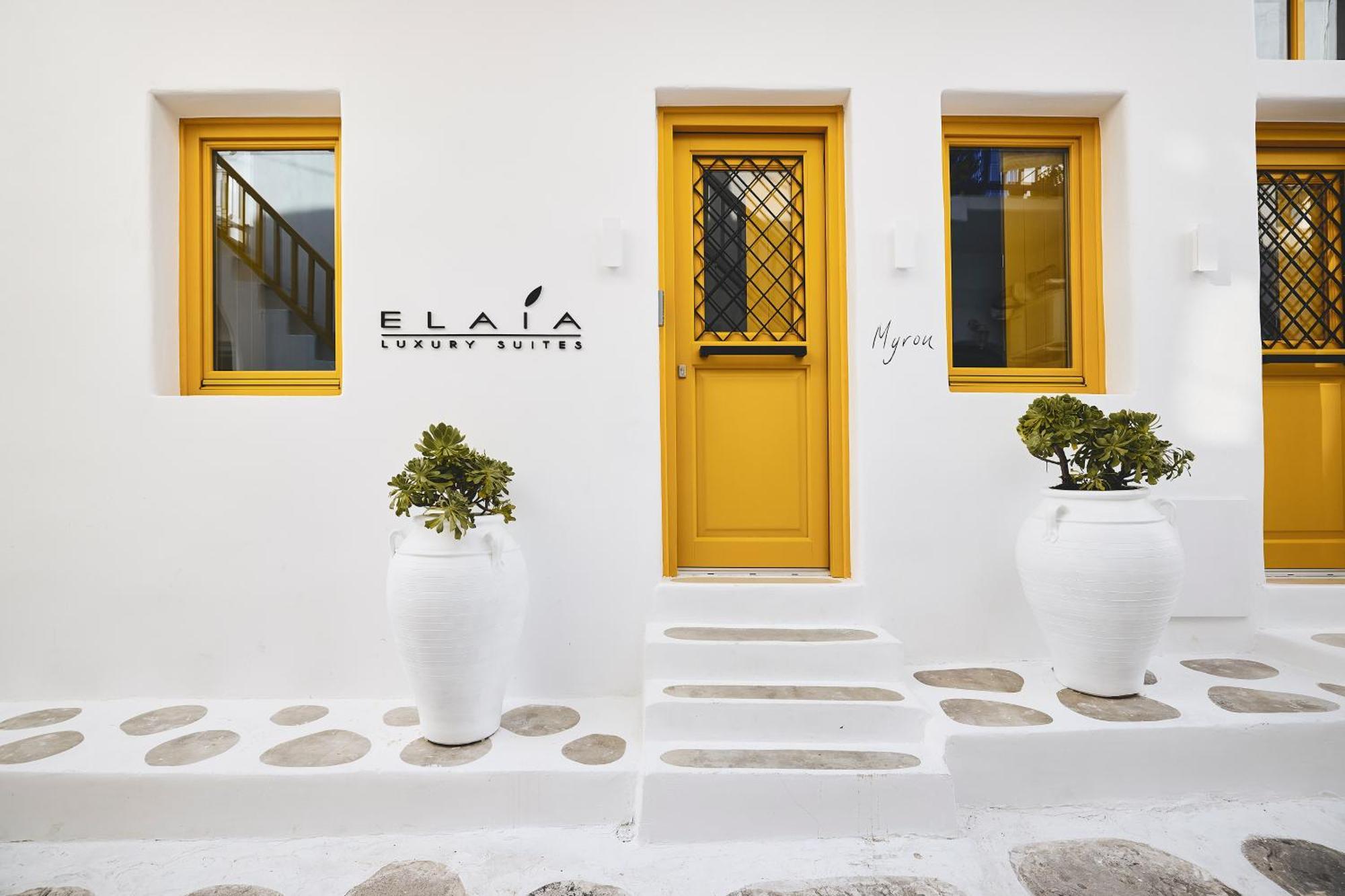 Elaia Luxury Suites Mykonos Mykonos Town Екстер'єр фото