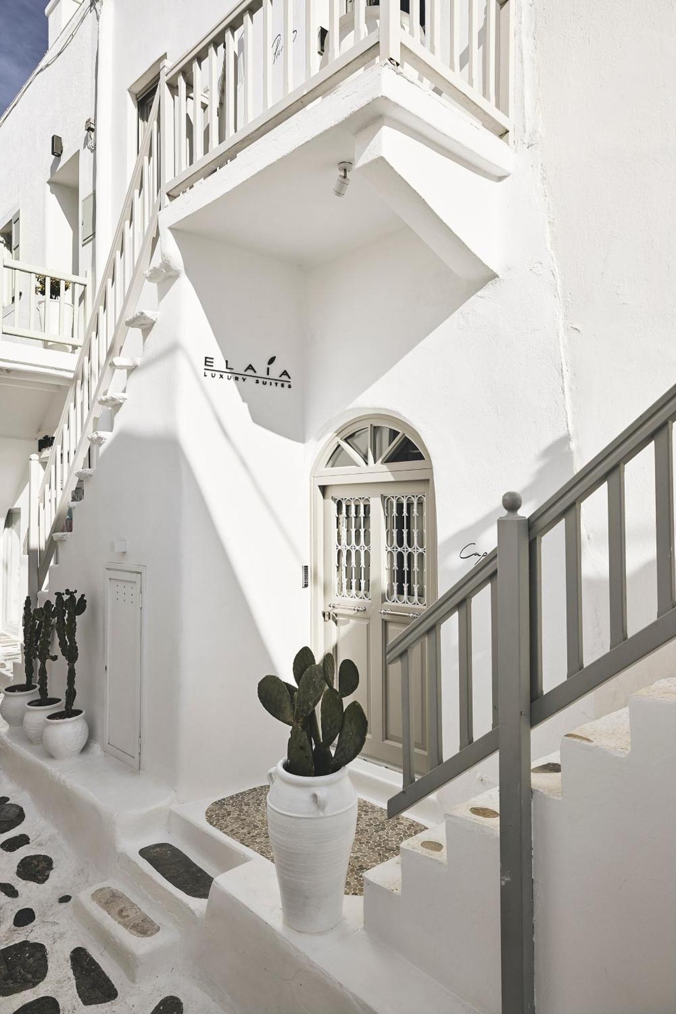 Elaia Luxury Suites Mykonos Mykonos Town Екстер'єр фото